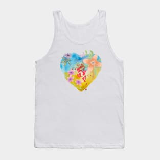 Ukrainian heart Tank Top